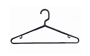 Sterillite Clothes Hanger. 